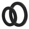 MECCANIXITY Rubber Flat Washers 35mm 40mm OD 24mm 30mm ID 3mm Thick for Faucet Pipe Water Hose, Black 20in1 Set...