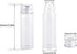 MaxMau 24 Tiny Jars with Aluminum Screw Lids 15ml Small Glass Bottles Clear Mini Vials Metal Caps Top Sample Message Bottle Jewelry Beads Herbs St...