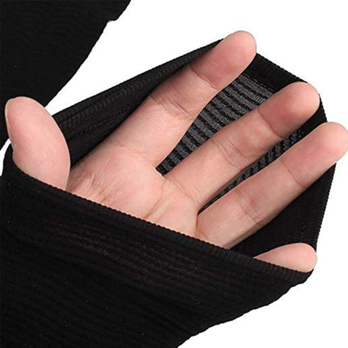 2-in-1 Women's Elastic Compression Arm Sleeves - Slimming Shapers for Weight Loss & Sport Fitness, Black + Nude...