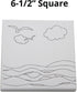 S & S Worldwide Paint-Your-Own Designer Canvas Set I, 2 each of 6 Pre-Printed Designs, Great For Kids & Adults, DIY Ready To Paint, 6-1/2" x 6-1/2...