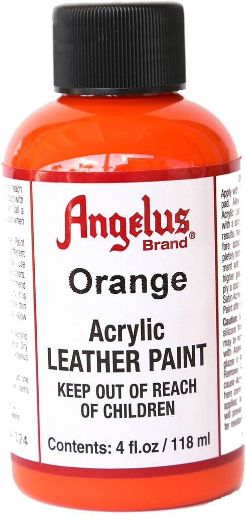 Angelus Leather Paint 4oz-Orange...