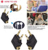 Airplane Headphone Adapter (5-Pack) Headset Adapters for Airplane Airline Dual 3.5mm Male to 3.5mm Female Jack Converter Gold Plated Earphone Conn...