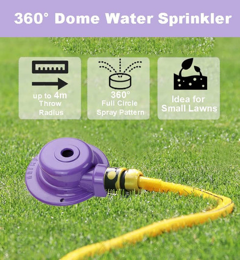 Metal Lawn Sprinkler Garden Water Sprinklers Lawn Irrigation System for Small to Medium Area Watering Outdoor Garden Yard Lawn (2PC)...