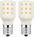 Led KEI D28M KEL 2815 KEI D28X KEL 2816X Freezer Light Bulb 100-265v Refrigerator E17 3.8w 40w Halogen Equivalent Daylight White 6000K Pack of 2...