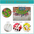 Flowers Stamped Cross Stitch Kits - Counted Cross Stitch Kits for Beginners Adults,11 CT Patterns Dimensions Embroidery Kits Arts Craft Kits,for G...