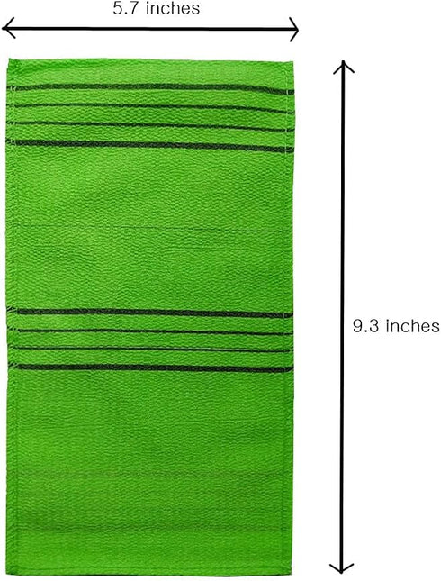 GOLDSANGSA-Korean Exfoliating Towel Washcloth Mitts (Large 10pcs)/Korean Italy Towel Skincare Exfoliating Scrub Bath Cloth Remove Dead Skin...