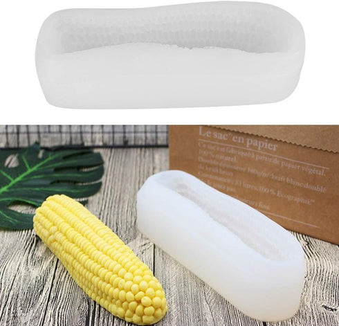 3D Corn Silicone Mold, Baking Molds Dessert Molds Silicone Mold Mousse Cake, Pastry, Chocolate, Soap...