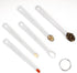 Mini Measuring Spoon Set, Heavy Duty Stainless Steel Measuring Spoons for Cooking Baking, Tablespoon Teaspoon for Dry or Liquid Ingredients, Fits ...