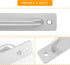 2 Pack Aluminium Alloy Closet Door Handles with Plate,7.1 Inch /180 mm Sliding Door Pull Handle with Mounting Screws for Sliding Barn Door,Wooden ...