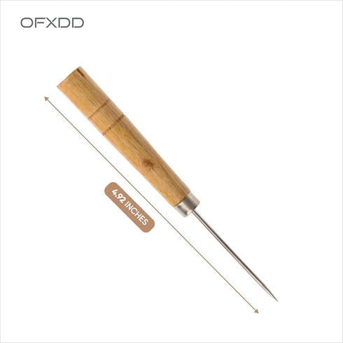 Heavy Duty Craft Woodworking Awl - Wood Scratching Awl Leather Work - Sewing Carpenter Awl Hand Stitcher...