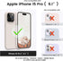 OTOFLY Designed for iPhone 15 Pro Case, Silicone Shockproof Slim Thin Phone Case for iPhone 15 Pro(6.1 inch), (Stone)......