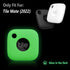 Geiomoo Silicone Case Compatible with Tile Mate 2022, Protective Cover with Carabiner (Luminous Green)...