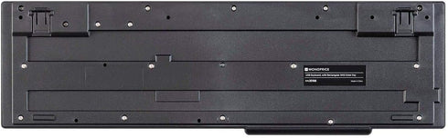 Monoprice USB Keyboard - Spill Resistant Membrane, Comfortable, Standard Layout, Black - Workstream Collection...