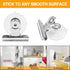 Aufind 12 Packs Suction Cup Clip Plastic Round Suction Cup Clamp Holder Strong Window Glass Suction Cup Clip for Hanging Kitchen Bathroom Office A...