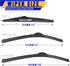 3 wipers Replacement for 2007-2015 Mazda CX-9, Windshield Wiper Blades Original Equipment Replacement - 26"/17"/14" (Set of 3) U/J HOOK...