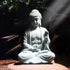Meditating Buddha Statue Natural Sandstone Buda Sculptures for Fish Tank Aquarium Decorations Home Zen Garden Bonsai Ornament Decor, Gifts (Fearle...