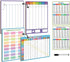 Dry Erase Multiplication and Division Practice Boards – Double Sided Times Table Learning Tool for Kids Students, Classroom, and Home Learning – M...