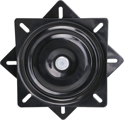 BQLZR 6.1 inch A3 Steel Plate Black Ball Bearing Square Swivel Chair Swivel Turntable for Bar Stool Chair...