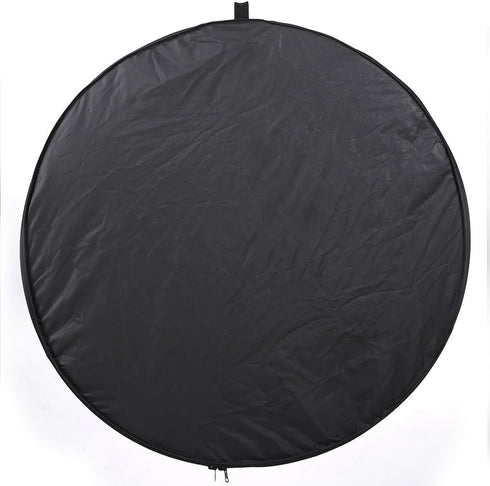 5 in 1 Photo Video Reflectors 12 inch (30cm) Collapsible Multi-Disc Light Round Photography Reflector with Bag -Translucent, Silver, Gold, White a...