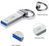 USB Flash Drive 230GB Waterproof USB Stick High Speed Memory Stick 230GB Ultra Large Storage Metal Thumb Drive with Keychain Design for Laptop Com...