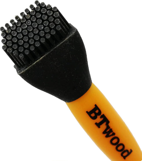 BTwood - Set of 2 Silicone Glue Brush 1" and 1/2" - Ideal for Wodworking, Arts, Crafts, Around The Home and Hobbyists....