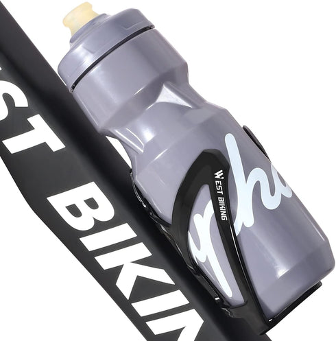 Bike Water Bottle Cage, Durable Ultralight Plastic Water Drink Holder Rack, Lightweight PC Water Bottle Holder for Bicycle, Cycling Bottle Holder ...