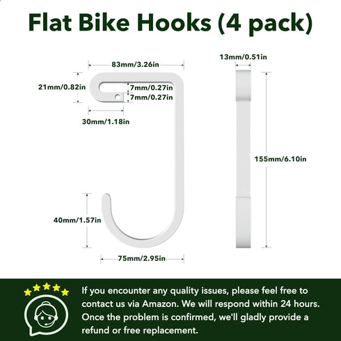 Thickened Hooks for Overhead Storage Racks,Garage Hooks for Ceiling,Add-On Storage Hook for Garage Ceiling Rack Wall Shelving,Heavy Duty Hanging B...