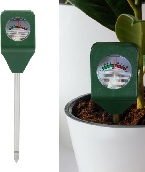 Soil Meter, Soil Tester Portable Single Needle High Sensitivity Probe Soil Sensor for Garden Lawn Farm Plants Care...