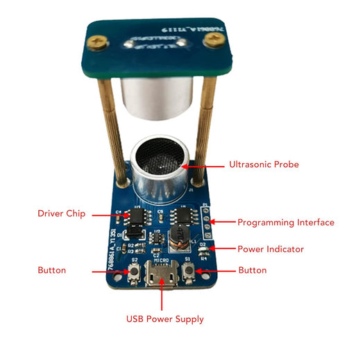 Ultrasonic Suspension Standing Controller, Ultrasonic Suspension Module Acoustic Levitator Standing Controller for Students or DIY Enthusiasts to ...