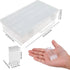 SGHUO 1 Pack 64 Grids Diamond Painting Tool Box Container Craft Storage with Adjustable Dividers for Beads, Art DIY, Crafts, Jewelry, Plastic Orga...