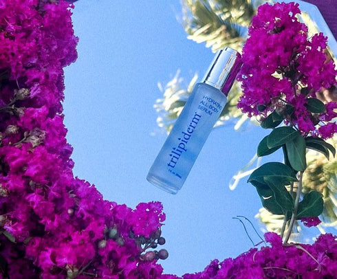 Trilipiderm Hydrating All-Body Serum 1oz, multi-use travel/trial size lock in antioxidant-rich intense hydration...