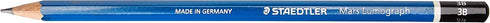 Staedtler Lumograph 1 Dozen Drawing Pencils 3B (100-3B)...