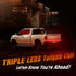 48 Inch Tailgate Light Bar Triple Row Tail Light Bar for Pickup Trailer SUV RV Van Full Function No Drill Install (48 inch)...