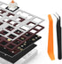 Poron Keyboard Pcb Foam 84 Layout,Poron Switch Pads 120Pcs and Keyboard Sound Dampeners for Custom Keyboard...