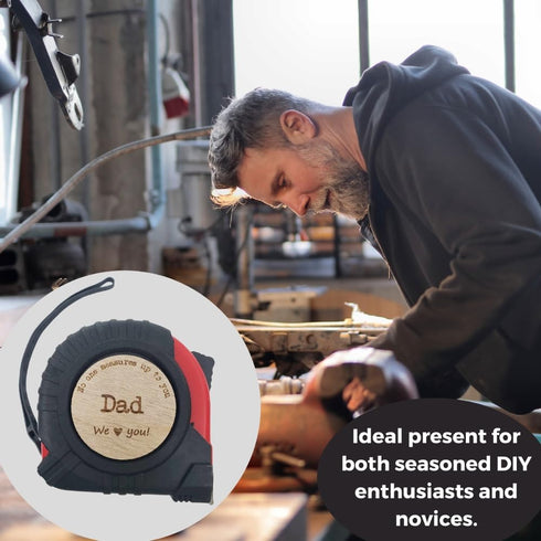 Gifts for Dad Who Wants Nothing, Measuring Tape Measure 25 ft, Home Improvement, Papa Gifts from Grandchildren, Grandpa Gifts from Grandchildren, ...