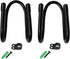 Cowboy Hat Rack for Wall Hat Holder Organizer Western Hat Hanger Hooks Cap Wall Mount Storage (2)...