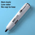 carrotez Retractable Dry Erase Markers, Low Odor White Board Markers, Bullet Tip, Thick Barrel, 12 Count, Black...