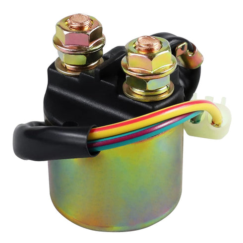 LOCOPOW Starter Solenoid Relay for Honda Rancher 350 420 TRX350 TRX420 ATV 4x4, Foreman 400 450 500, Rubicon 500, FourTrax 200, Pioneer 700, Rinco...