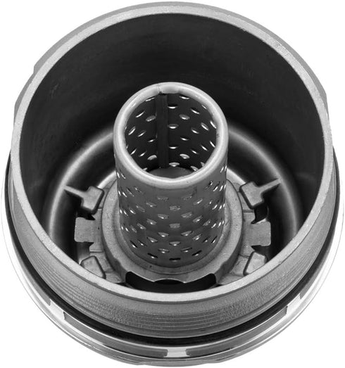 15620-31060 Oil Filter Housing Cap Assembly Compatible with Toyota ?Aluminum?...