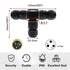 IP68 Waterproof Cable Connector 3-Channel 3-Poles, Outdoor Waterprrof Junction Box Connector,Ideal for 2 or 3 Pin Cables Ø4-12mm,Use for Outdoor B...