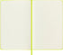 Moleskine Classic Notebook, Hard Cover, Large (5" x 8.25") Plain/Blank, Lemon Green, 240 Pages...