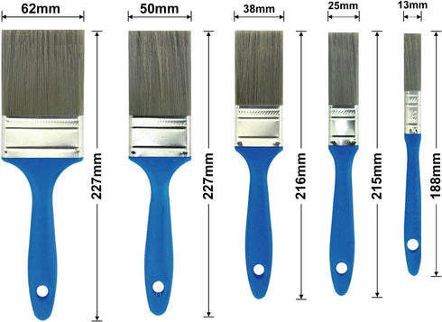 Premium 10 Piece, Paint Brushes, Paint Brush, paintbrushes,Paint Tools,Tool Set,Tool kit,Home Tool kit,Home Repair Tools...