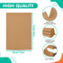 50 Sheets Brown Kraft Cardstock 5 x 7 Inch Thick Paper, Brown Smooth Card Stock Heavyweight Printer Paper for Invitations, Scrapbooks, Art, Crafts...