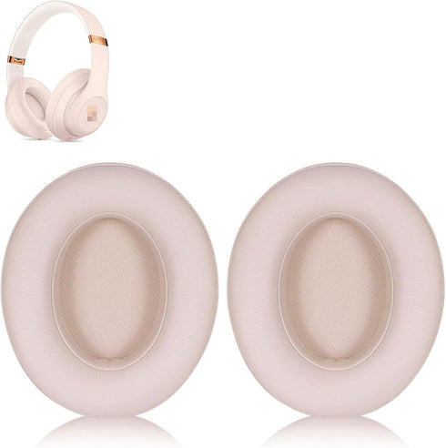 Studio 3 Ear Pads Cushions Replacement Earpads for Beats Studio 2 & Studio 3 Wired & Wireless Headphones, Ear Cushions Memory Foam Earpads with So...