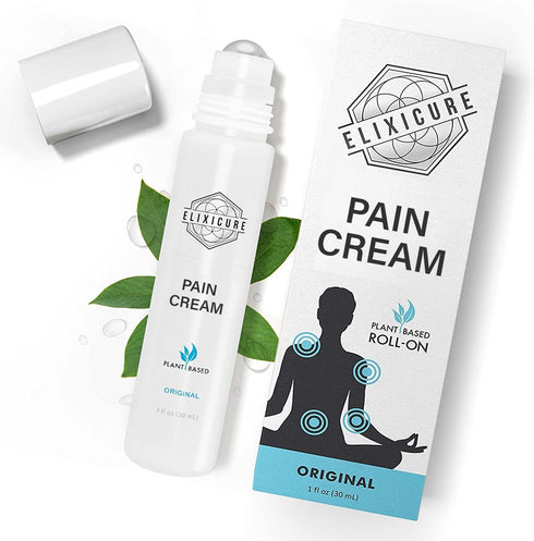 Natural Pain Relief Cream for Arthritis Pain, Joint Relief & Sore Muscles. Fast Acting, Long Lasting & Non-Greasy. (Wintergreen, 1 oz. Roll-On)...