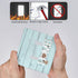blue home wood Funny Light Switch Cover Decorative Wall Plate Double Toggle 2 Gang for Room Kitchen Living Women Bedroom Bathroom...