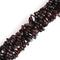 3-5mm Natural Garnet Gravel Gemstone Chips Beads for Jewelry Making Freeform Dark Red 34" JOE FOREMAN...