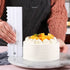 4 Pcs/set Cake Scraper Decorating Plastic Sawtooth Comb Mousse Butter Cream Cake Edge Tools Plastic Sawtooth Cake Icing Smoother Kitchen Baking Ca...