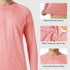 Men's UPF 50+ Rash Guard Swim Shirt Long Sleeve Moisture Wicking Quick Dry Lightweight Wrinkle-resistant Fishing Running, Coral Pink, Medium...