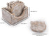 NIRMAN Wooden Crafted Unique Adorable Cat Shaped Coasters Set of 6 with Holder, Bar Dining Table Home Décor...